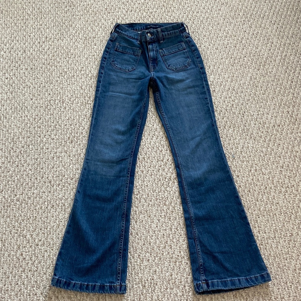 Aeropostale high rise flare jeans